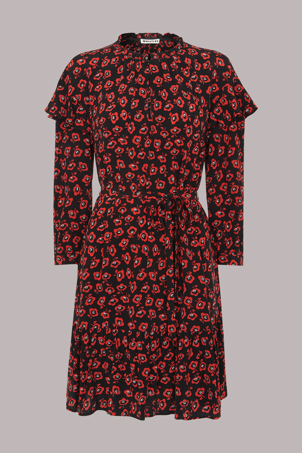 Botanical Garden Print Dress