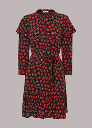 Botanical Garden Print Dress