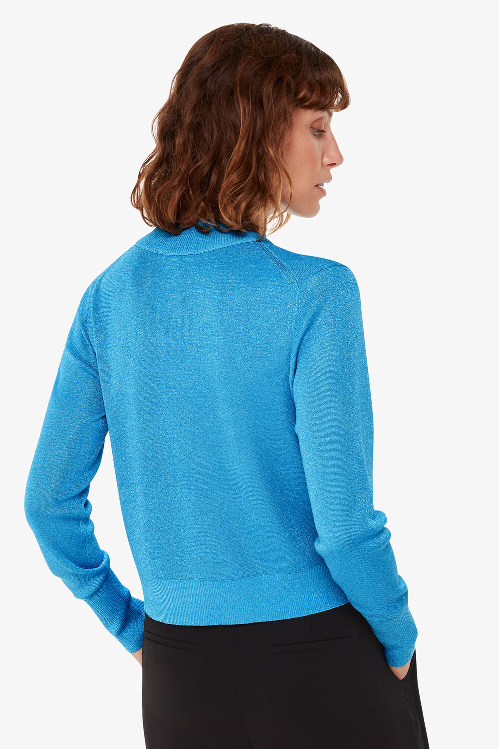 Sparkle High Neck Knit