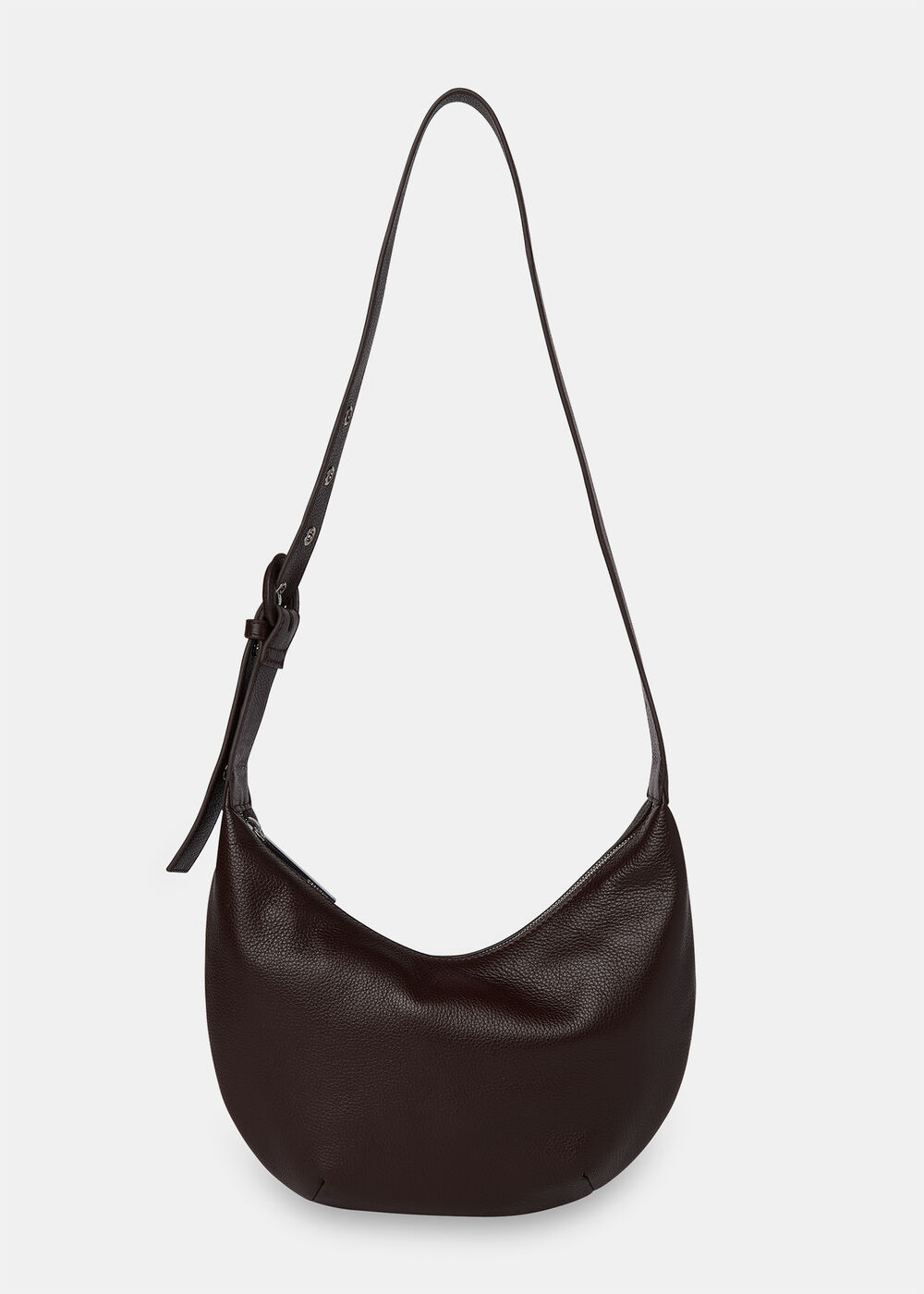 Small Sia Curved Crossbody Bag