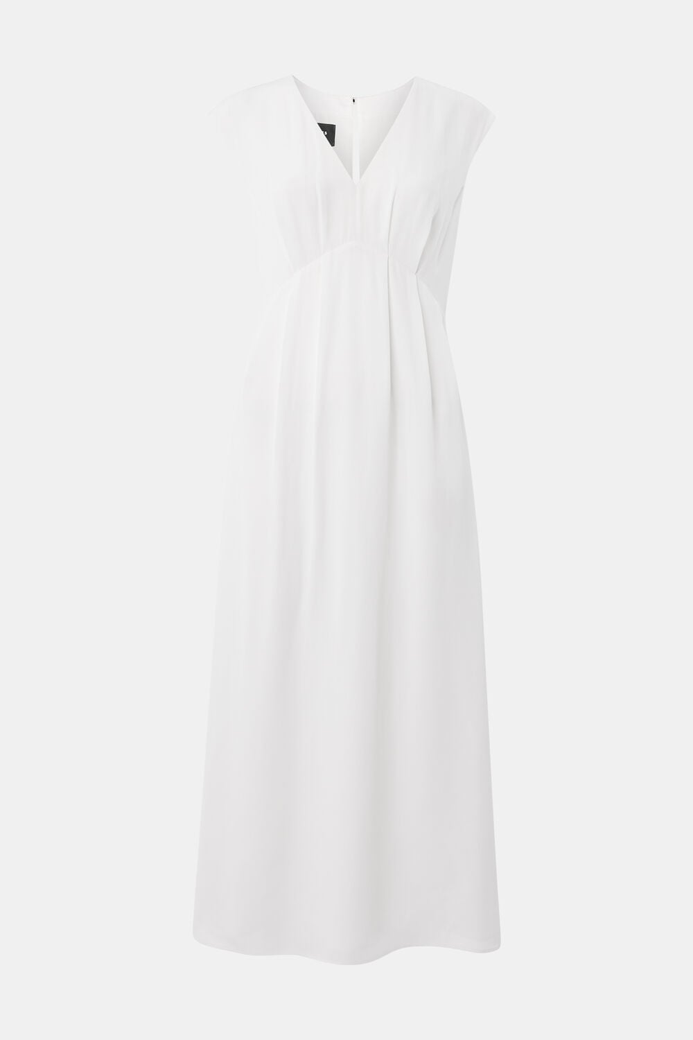 Crepe Sleeveless Midi Dress
