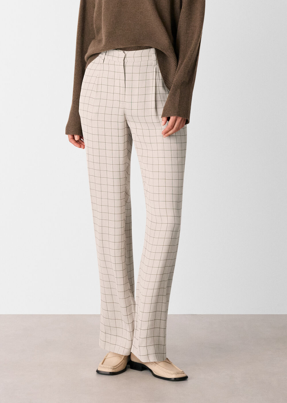 Niamo Fine Grid Trouser