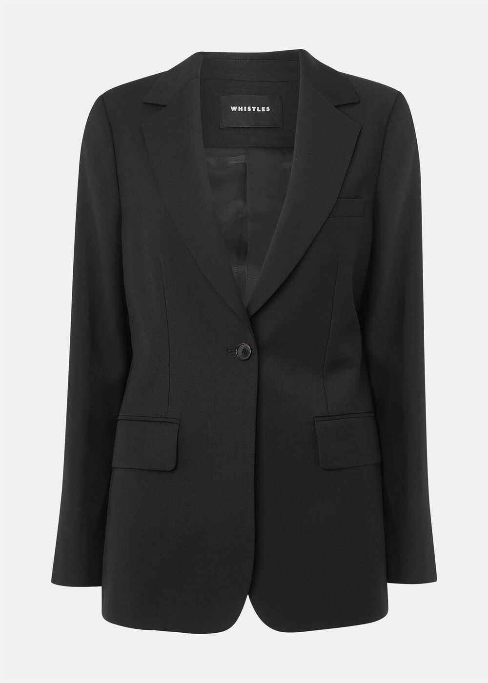 Single Breasted Wool Blazer