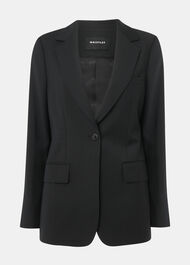 Single Breasted Wool Blazer