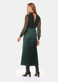Gathered Bodice Maxi Dress