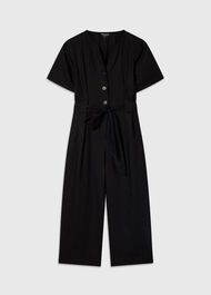 Petite Fiona Linen Button Jumpsuit