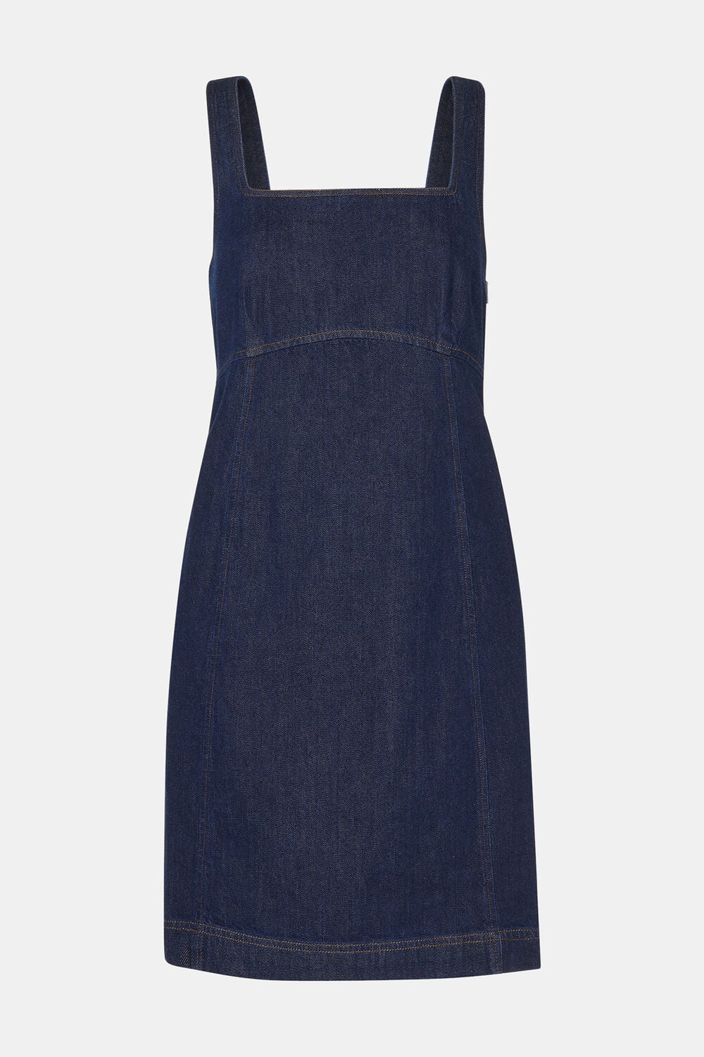Denim Pinafore Dress