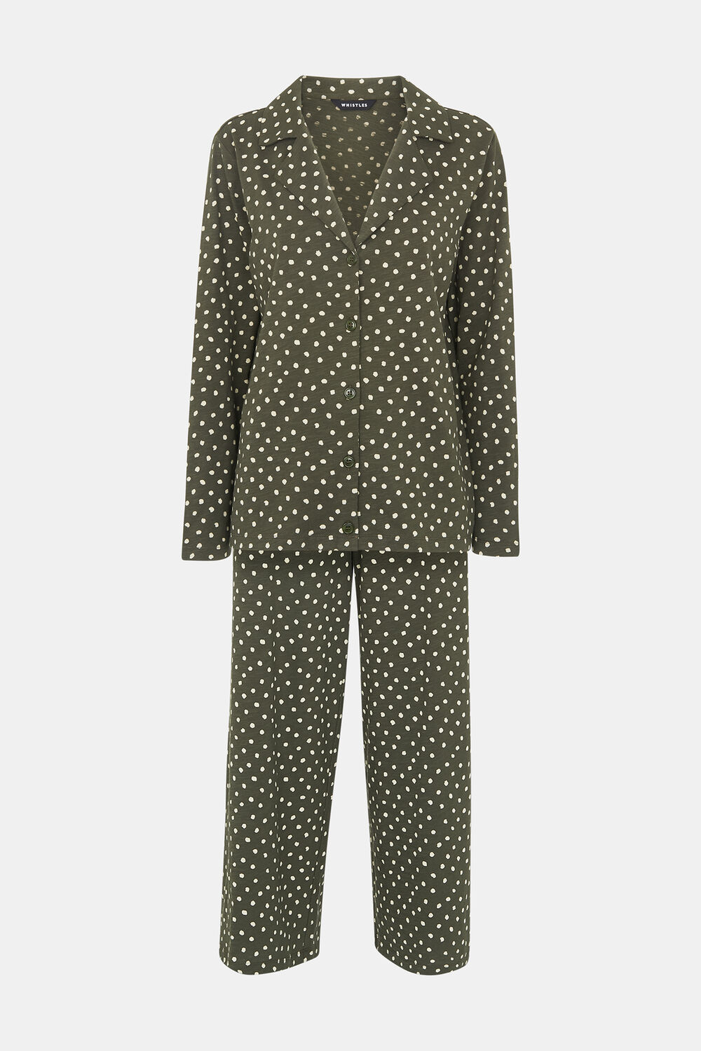 Irregular Spot Print Pyjamas