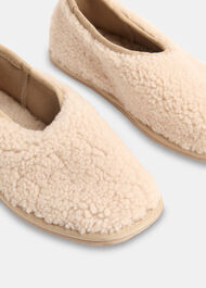 Shearling Ballet Slipper