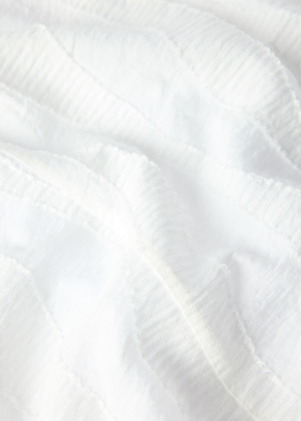 Textured Drop Waist Midi Dress