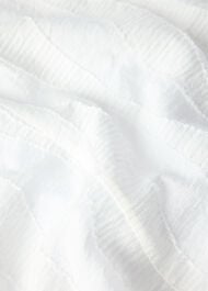 Textured Drop Waist Midi Dress