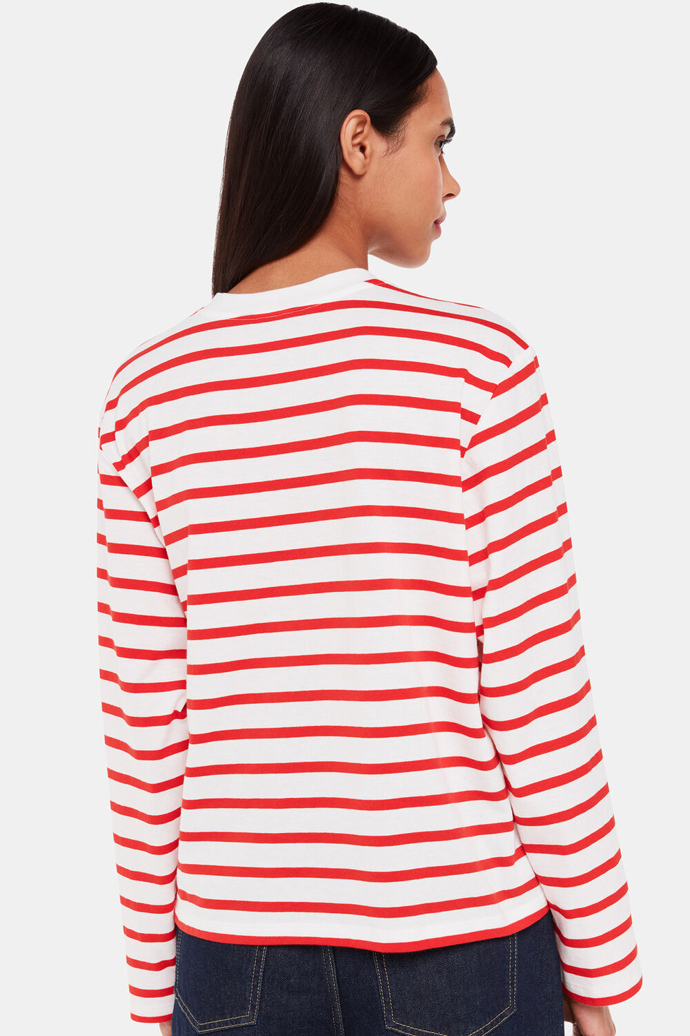 Red Stripe Cotton Top