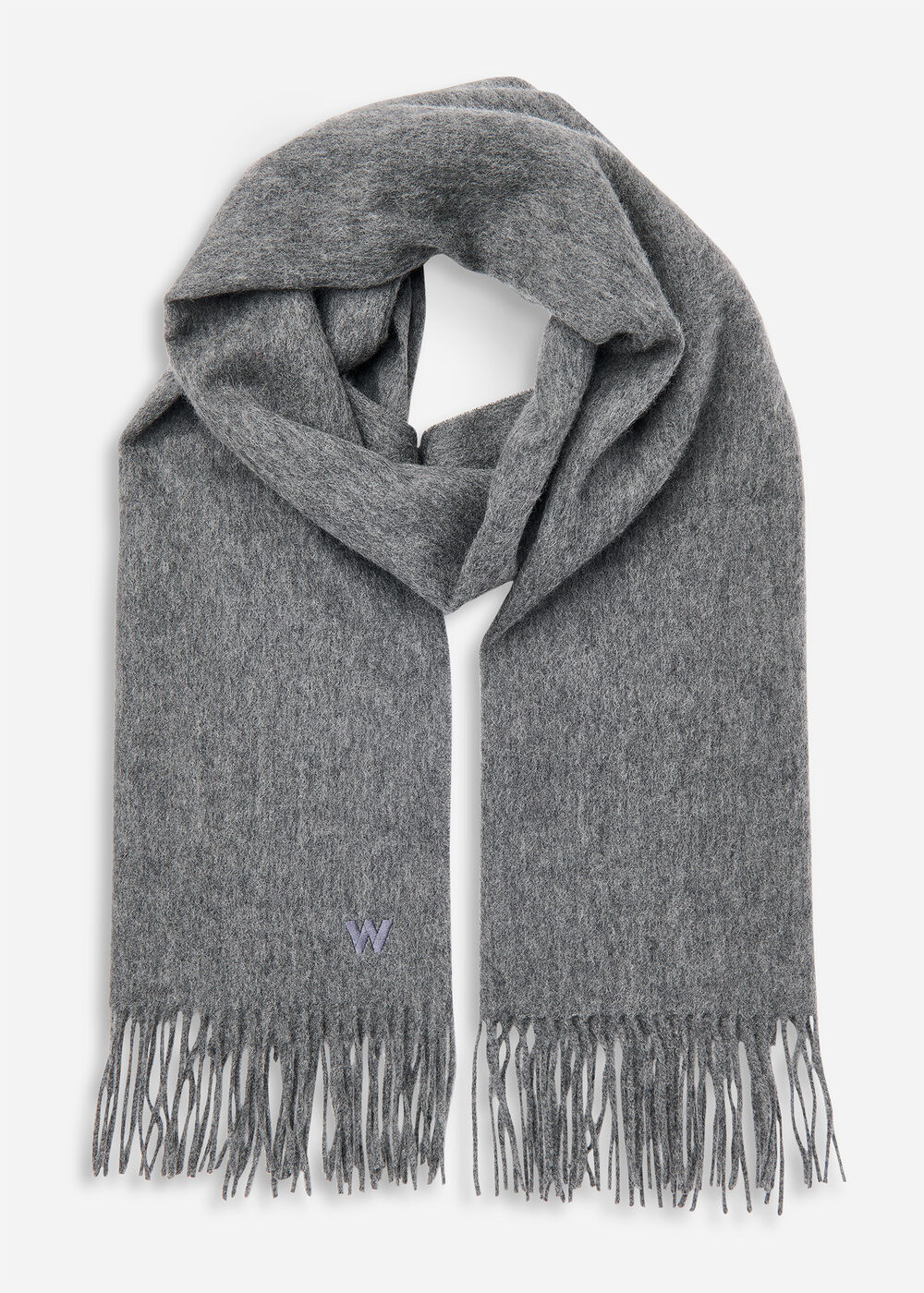 Fringed Blanket Scarf