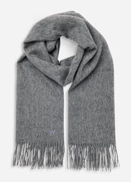 Fringed Blanket Scarf