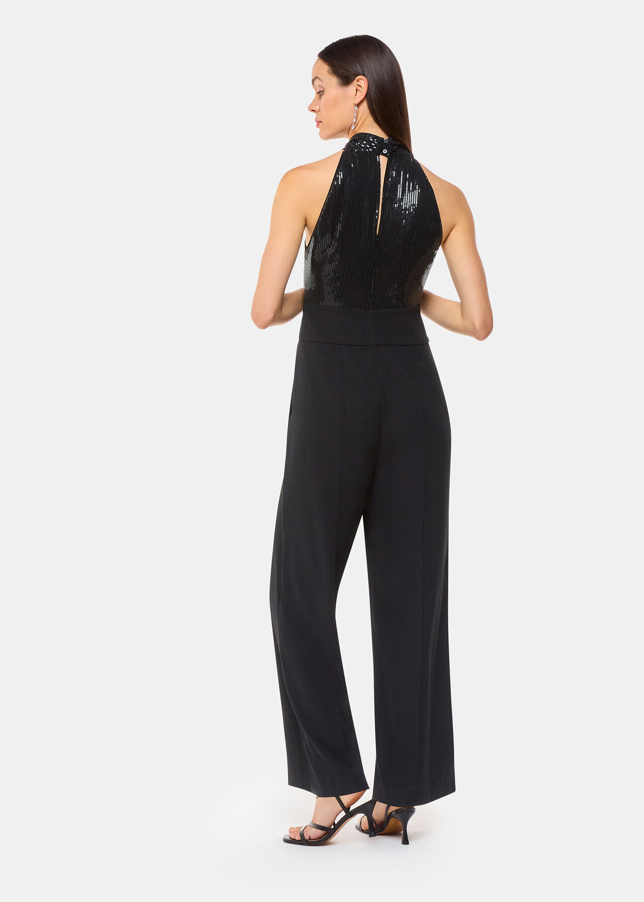 Leah Sequin Bodice Jumpsuit