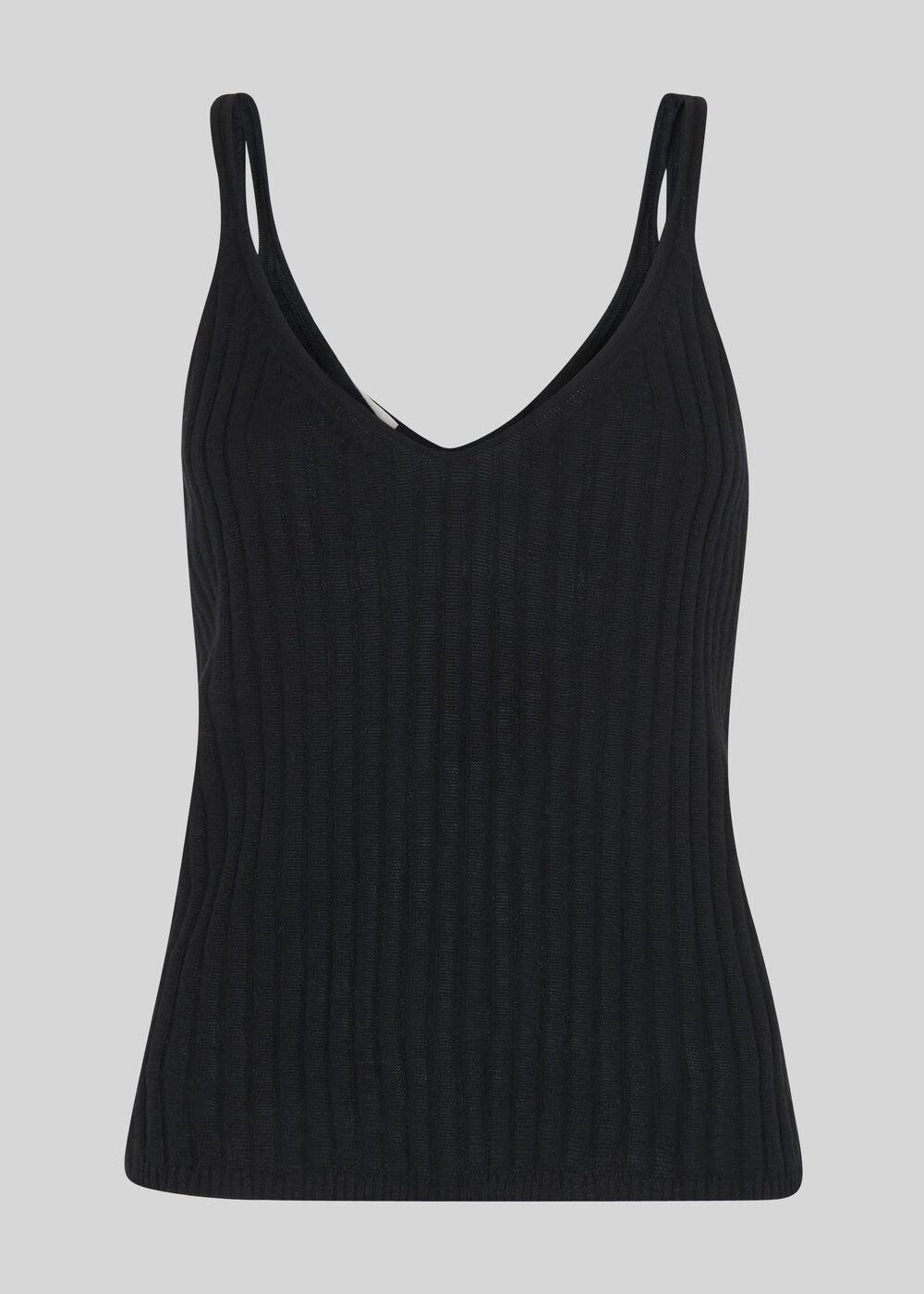 Rib Detail Knit Cami