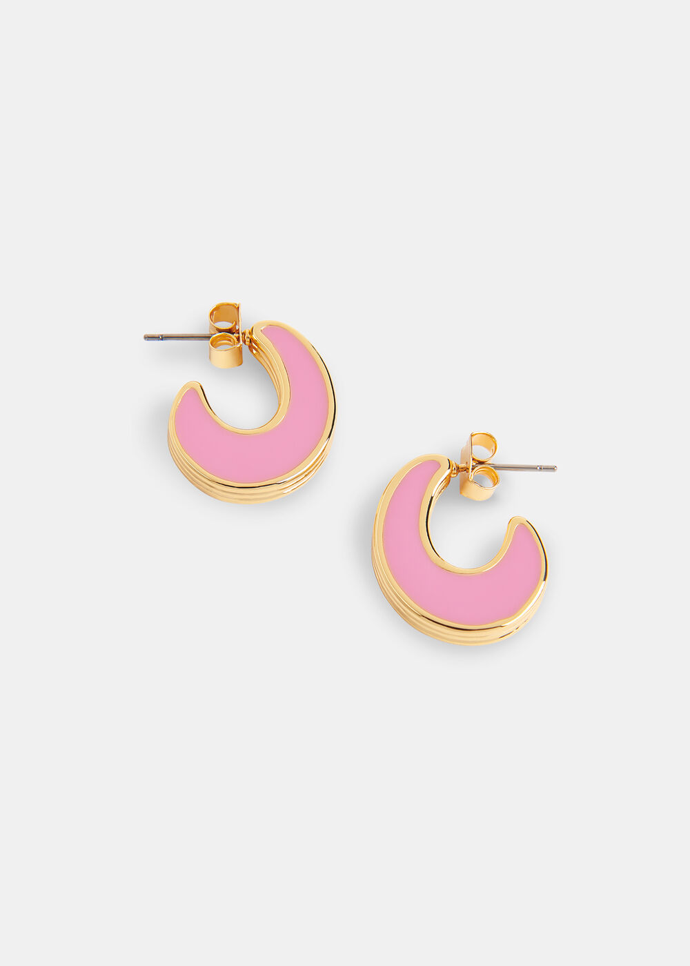 Double Enamel Earring