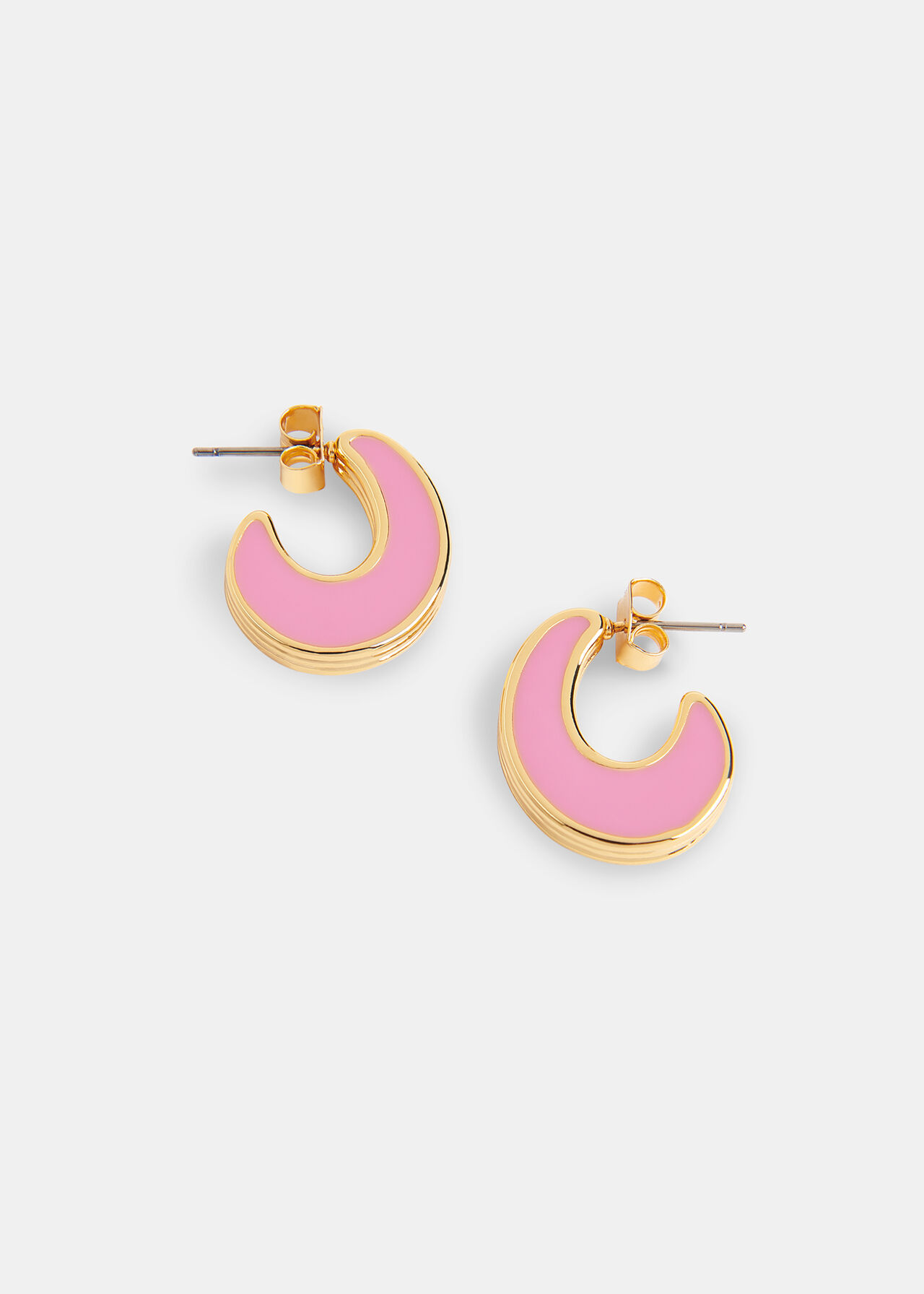 Double Enamel Earring
