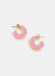 Double Enamel Earring