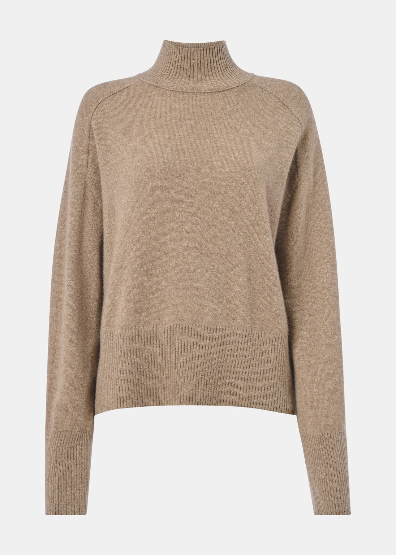 Cashmere Funnel Neck