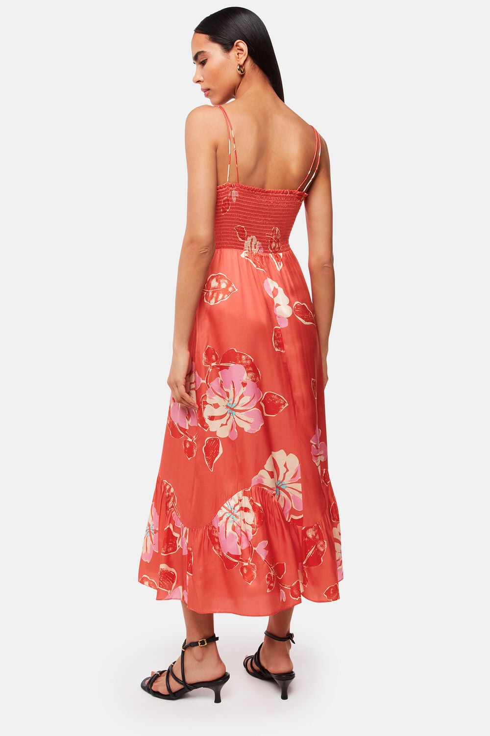 Hibiscus Print Raffa Dress