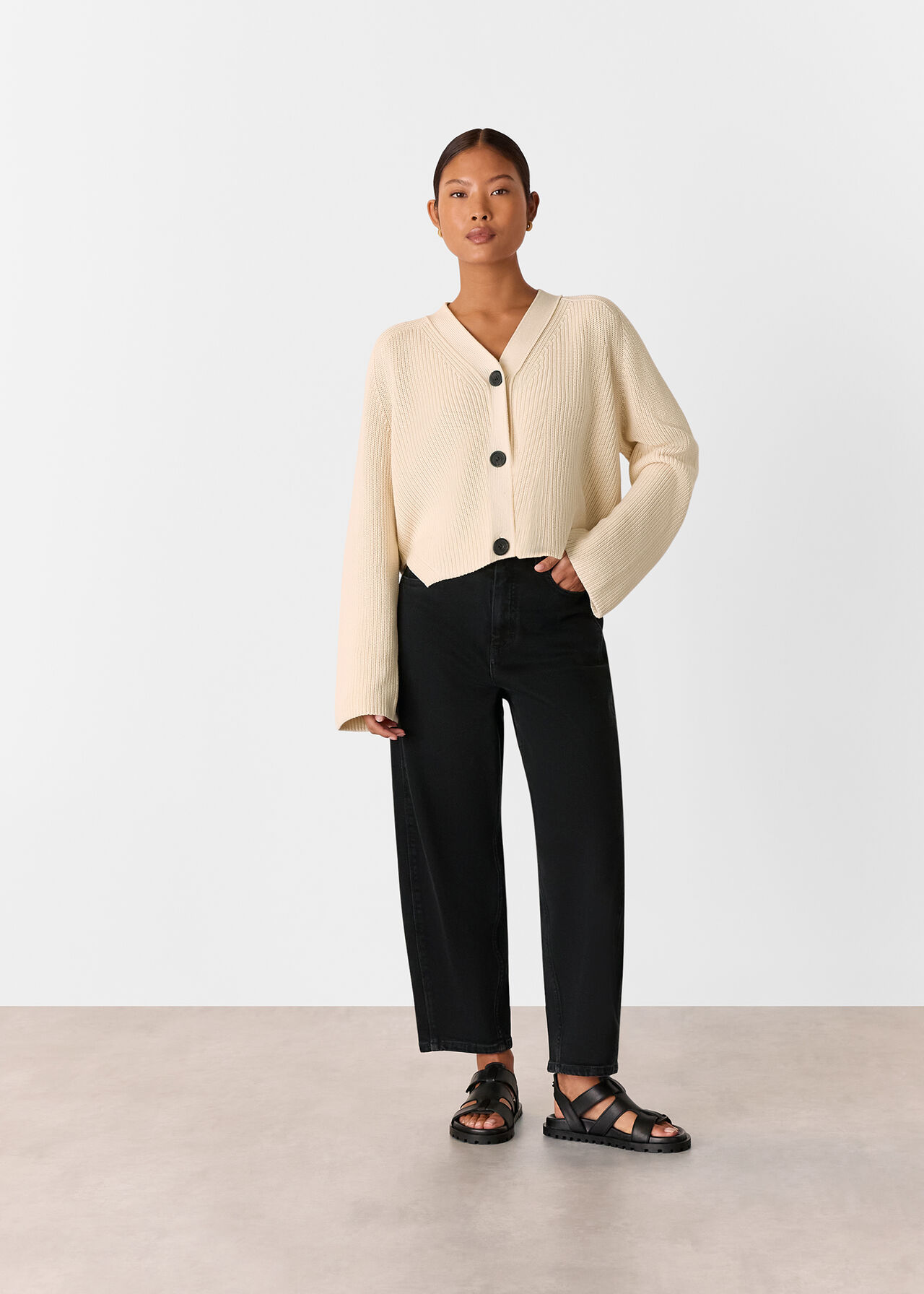 Petite Nala Cotton Cardigan