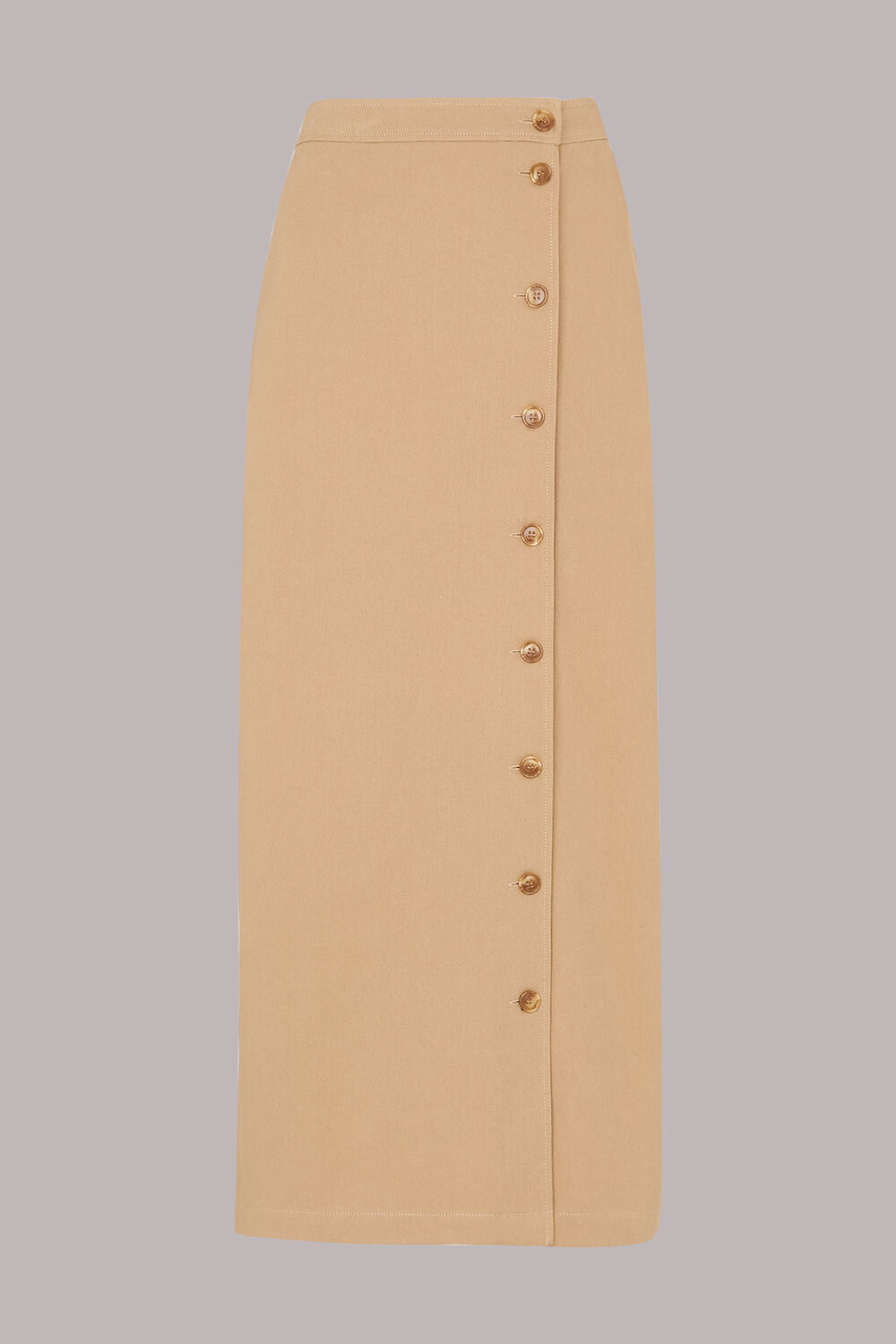 Kaia Button Front Skirt