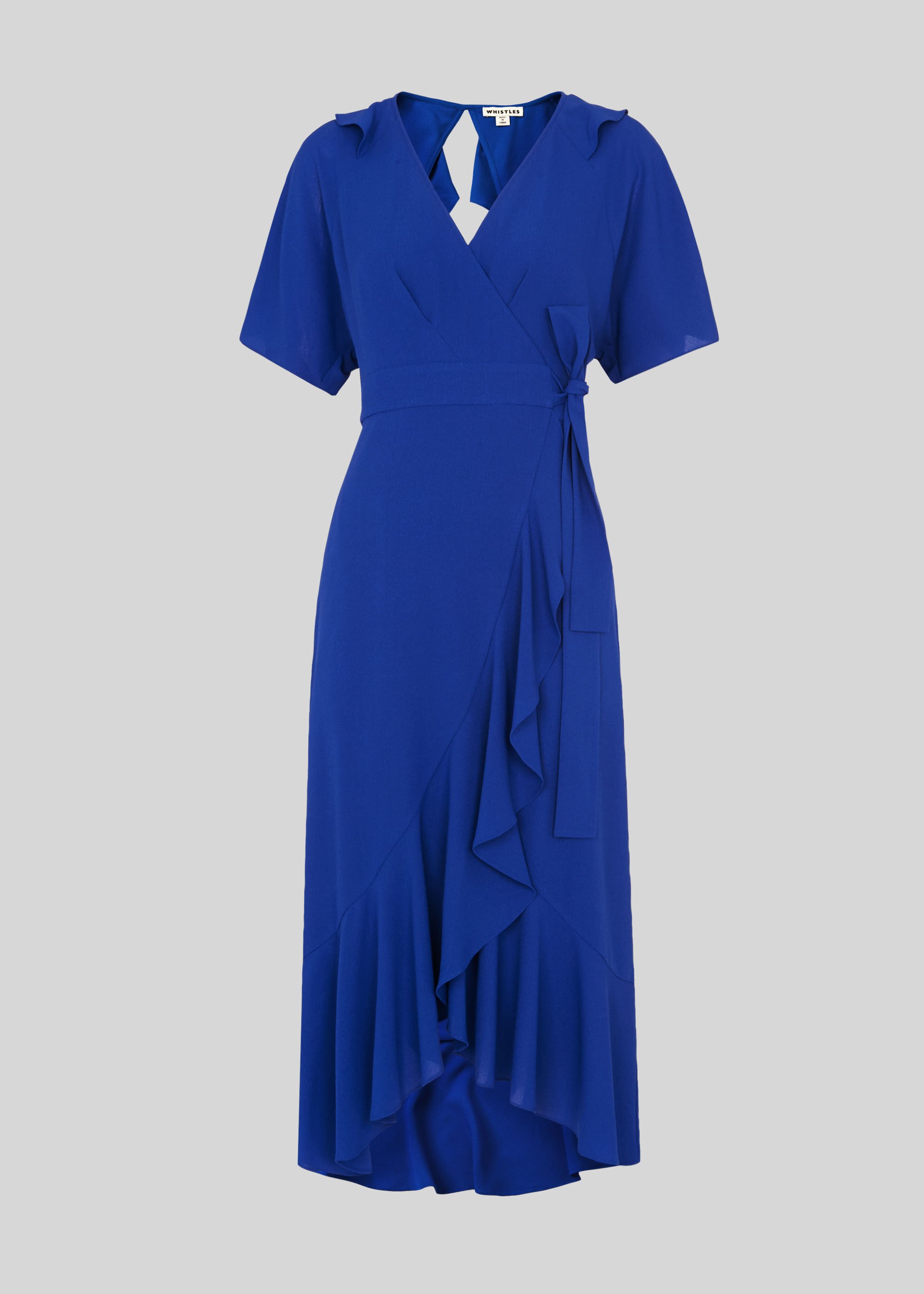 whistles josephine wrap dress
