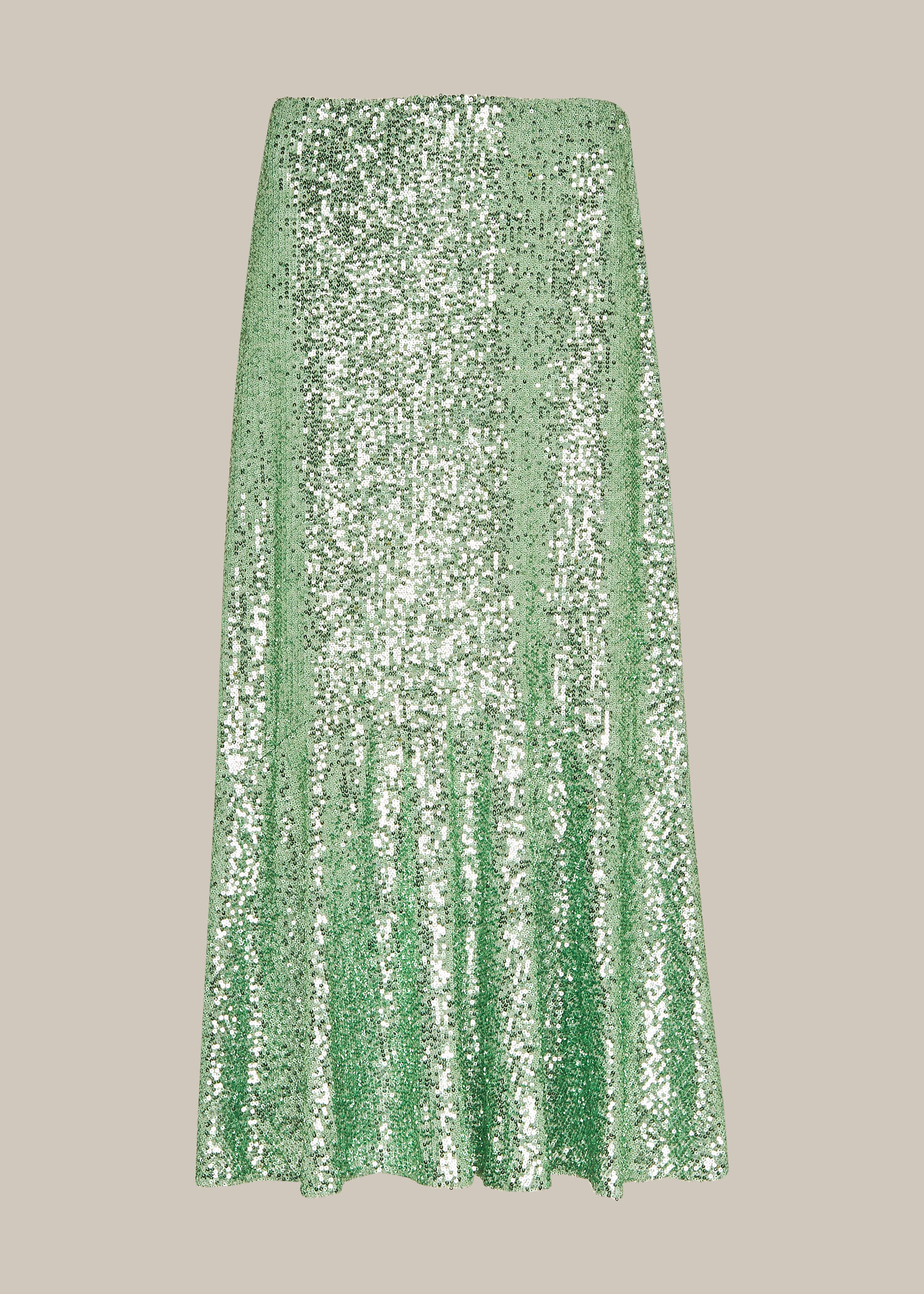 Sequin skirt green hotsell