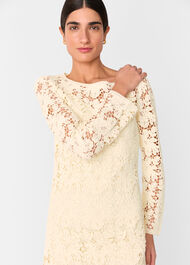 Floral Crochet Knit Dress