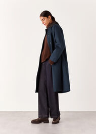 Gabriella Waxed Overcoat