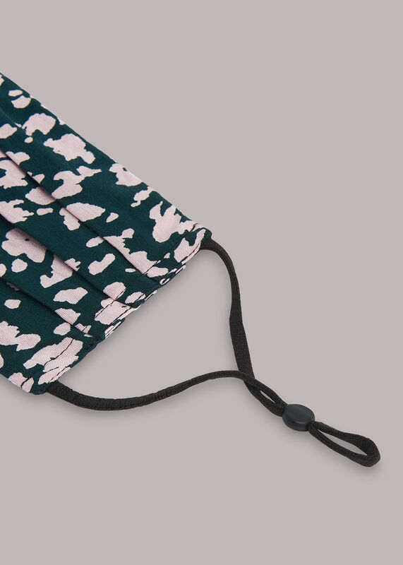 Leopard Print Dashed Animal Face Covering