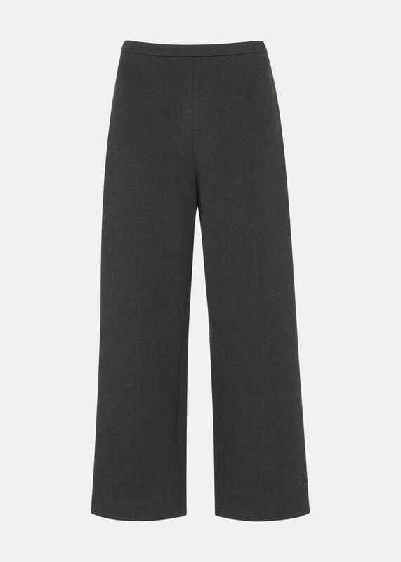 Grey Marl Camilla Wide Leg Pants 