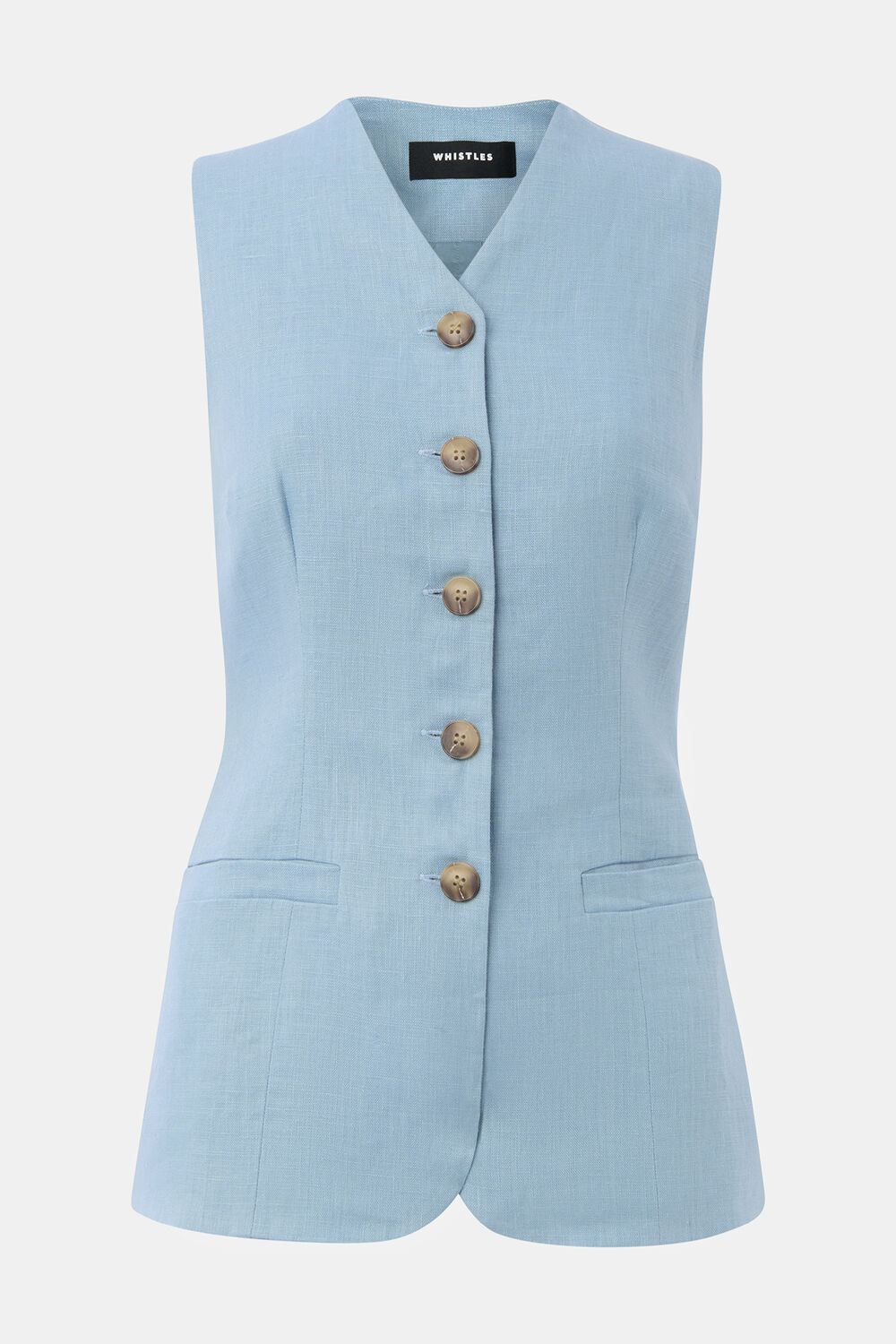 Molly Linen Waistcoat