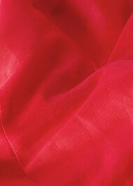 Open Back Silk Blend Dress