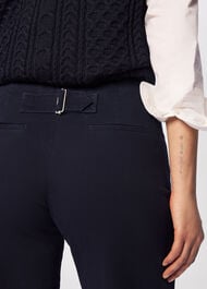 Wide Leg Casual Cotton Trouser