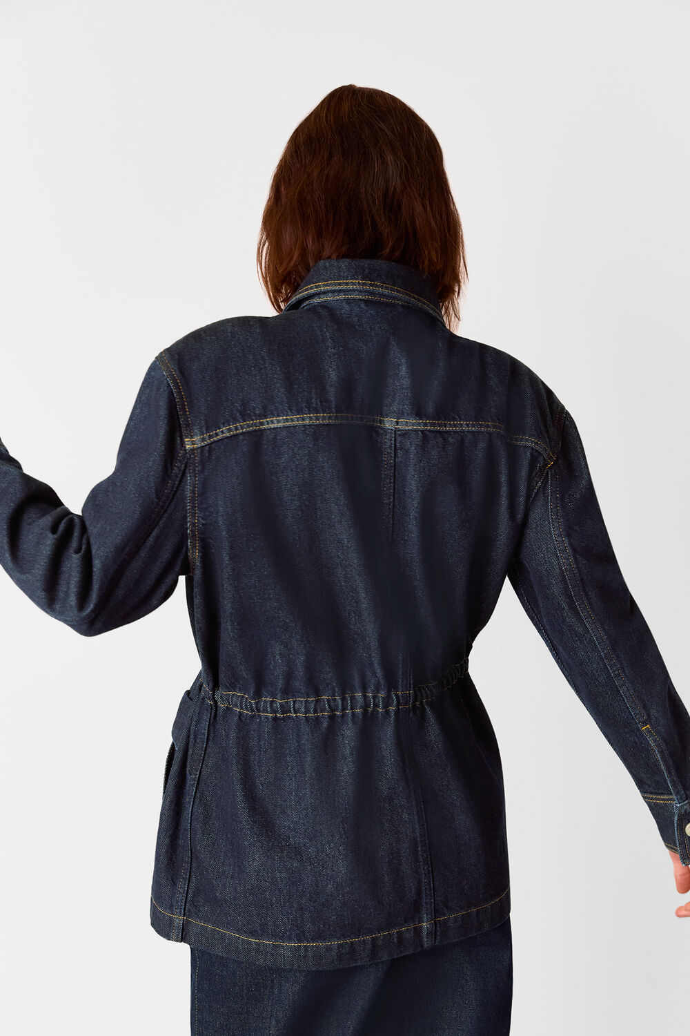 Drawstring Waist Jacket