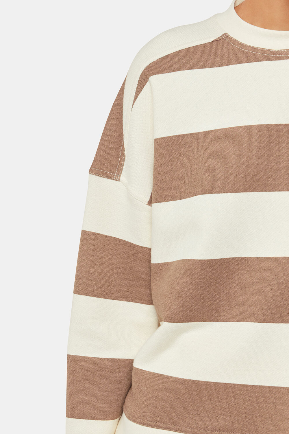 Wide Stripe Sweat