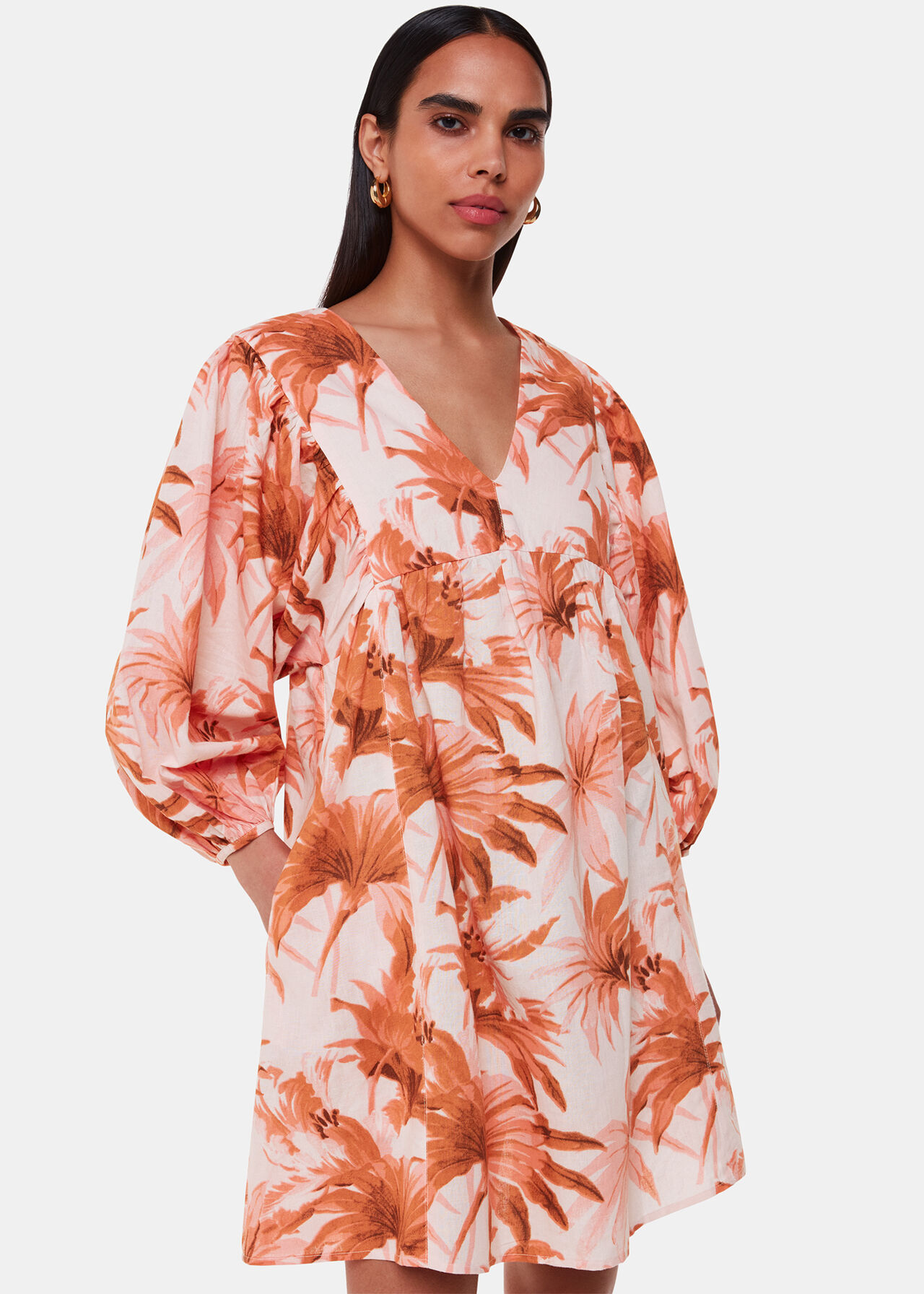 Honolulu Linen Blend Dress