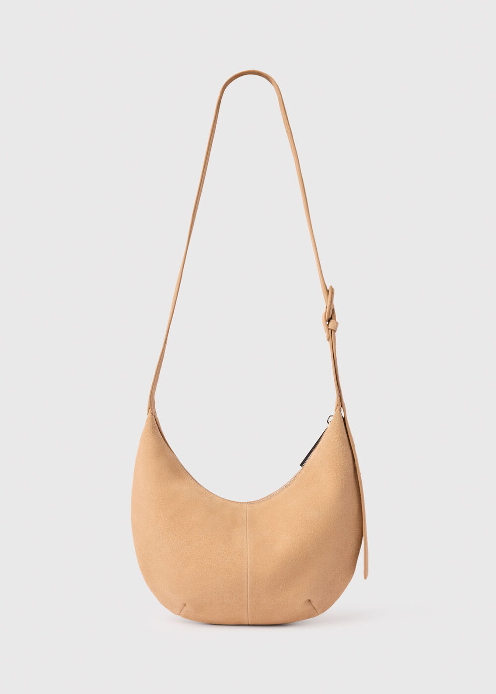 Small Sia Suede Crossbody Bag
