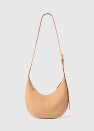 Small Sia Suede Crossbody Bag