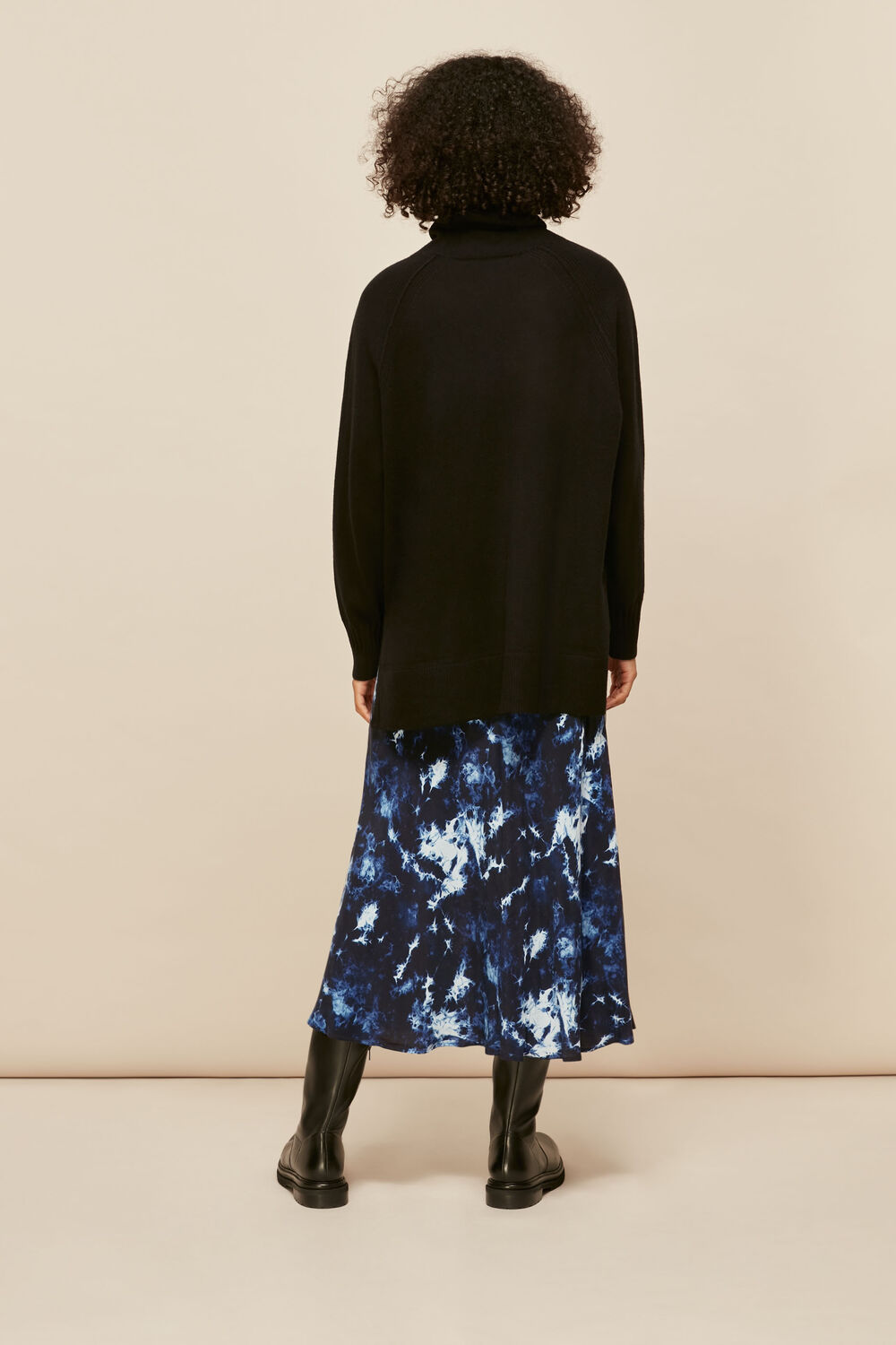 Tie Dye Bias Skirt