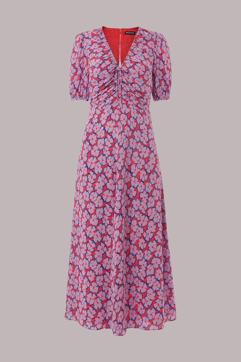 Farfalle Flower Midi Dress