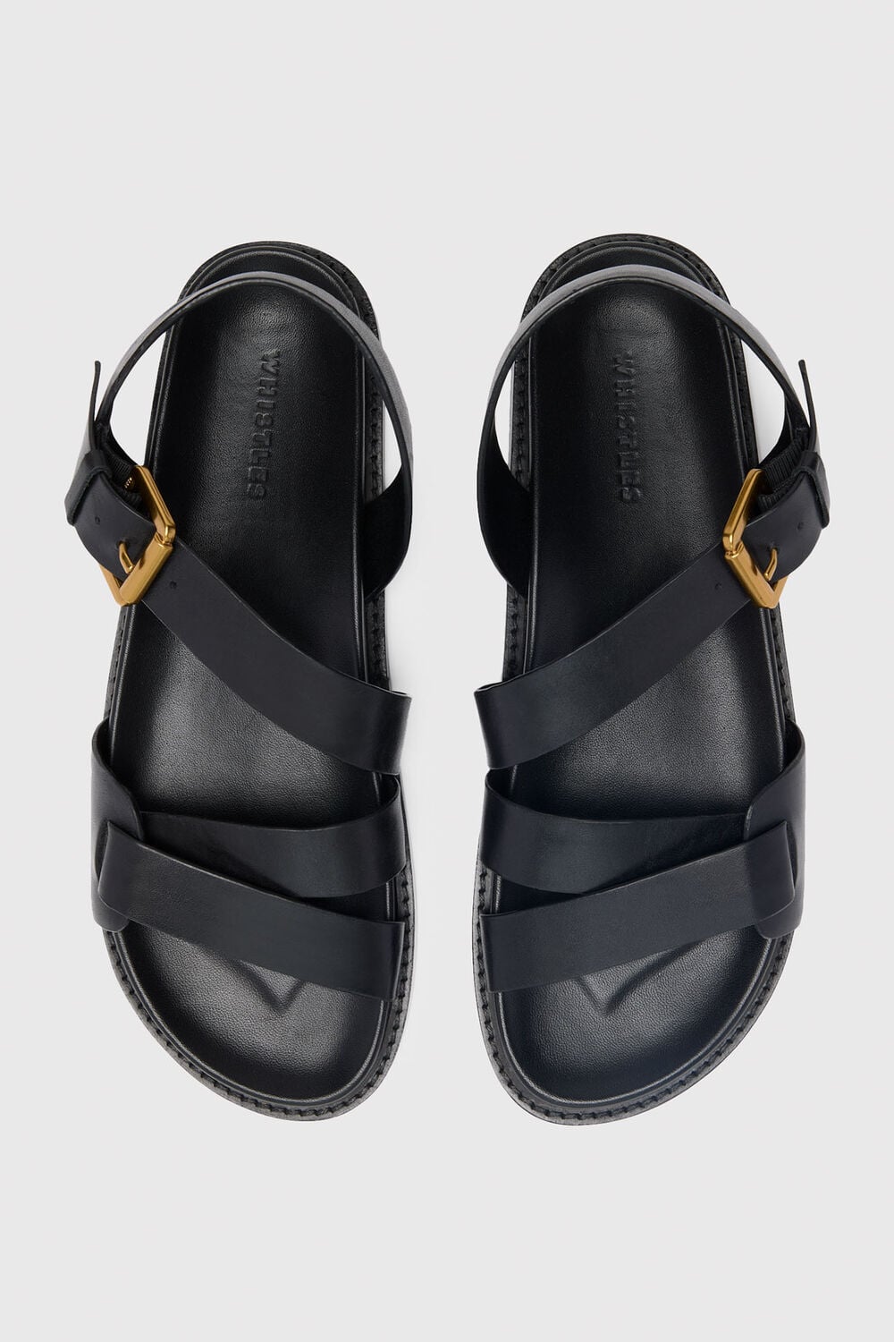 Asymmetric Buckle Sandal