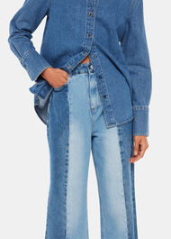 Vertical Patchwork Jean