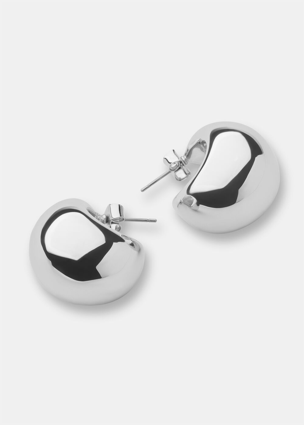 Chunky Curved Stud Earring