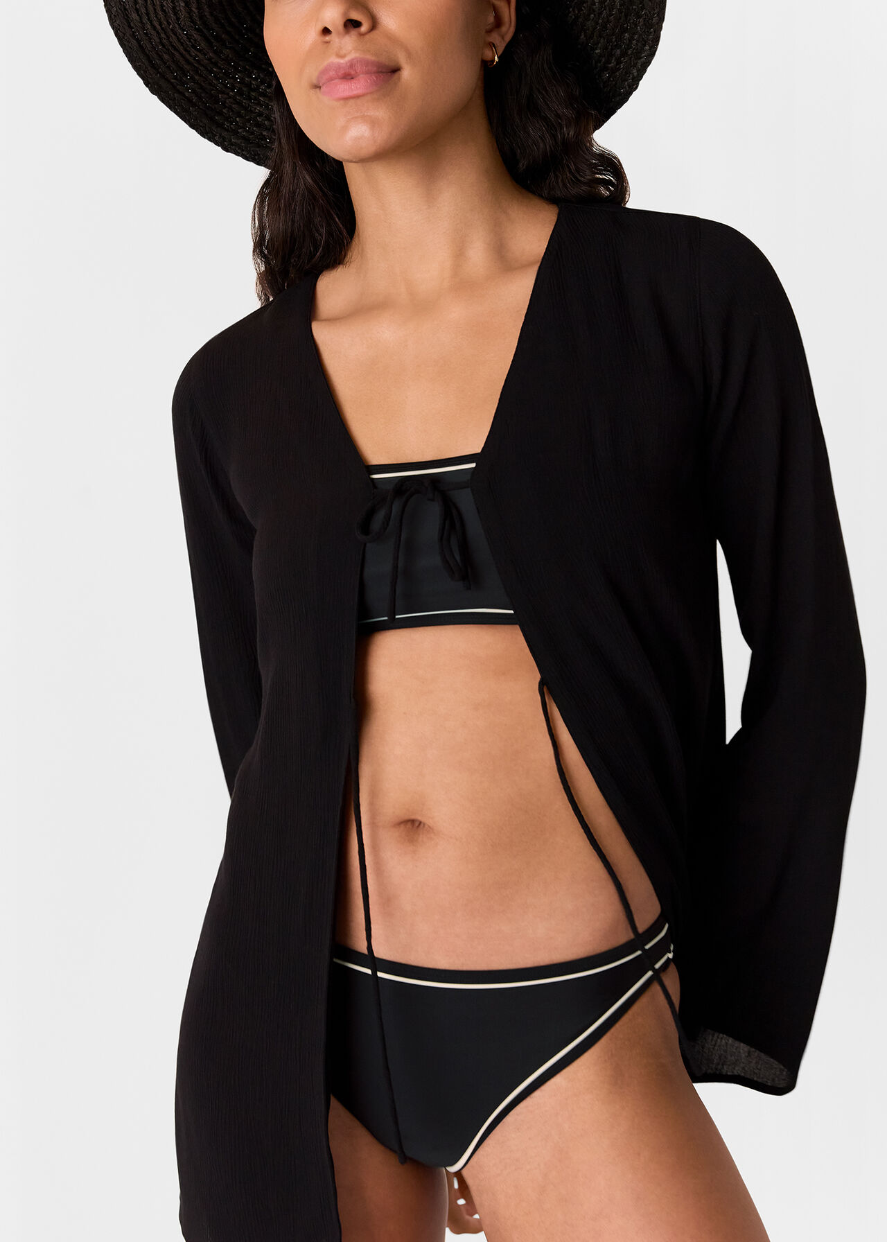 Piper Contrast Bikini Bottom