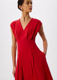 Panel Linen Blend Dress