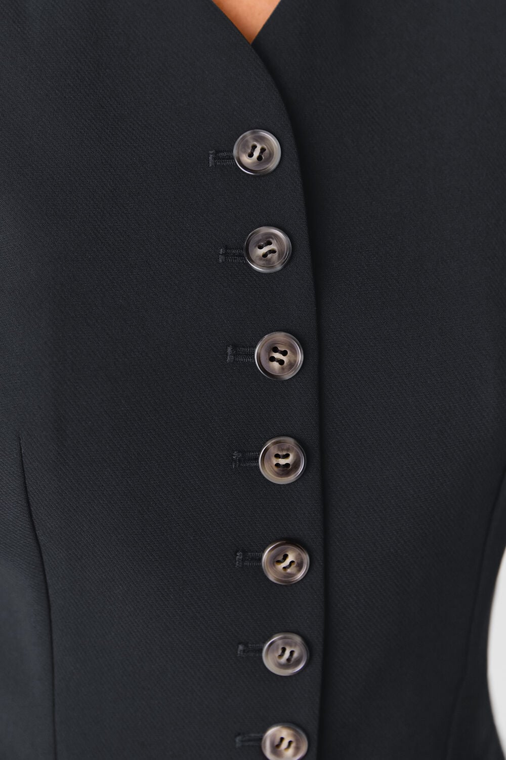 Cora Crepe Waistcoat