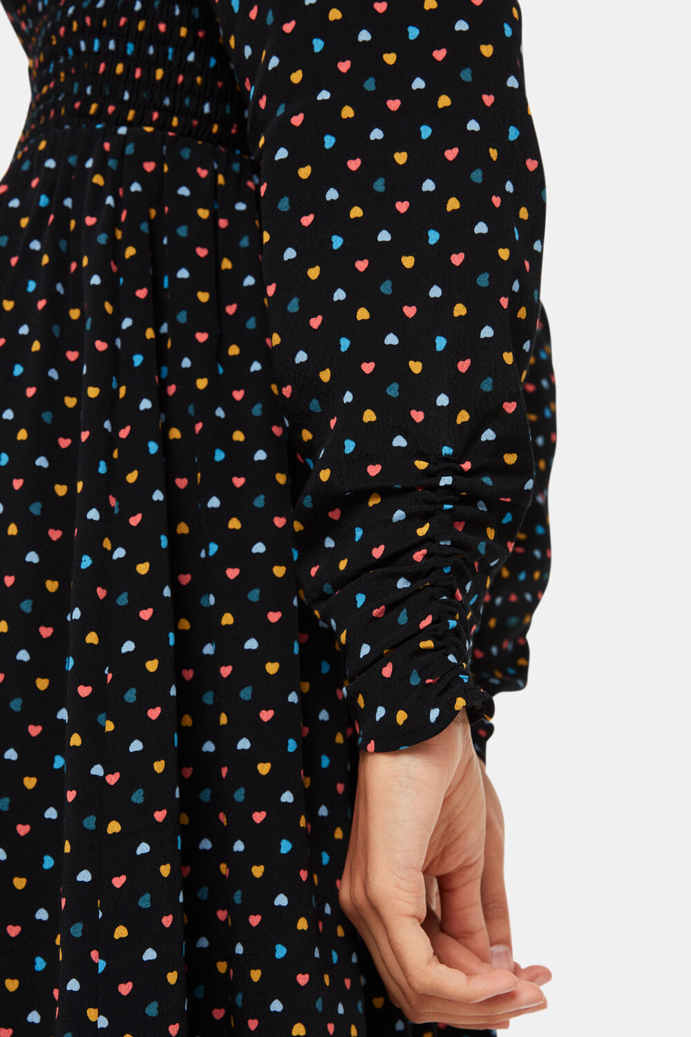 Scattered Hearts Flippy Dress